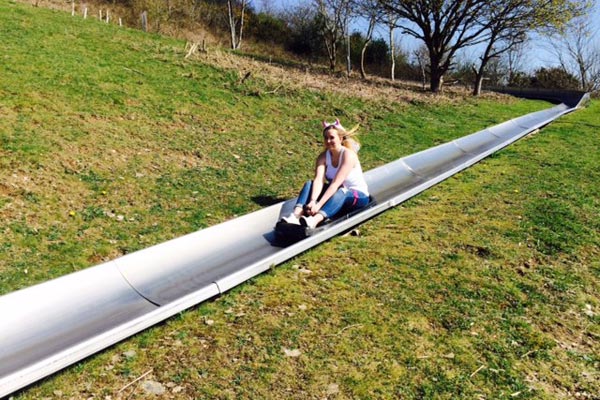 Tubing And Tobogganing In Devon Plymouth Snowsports Centre